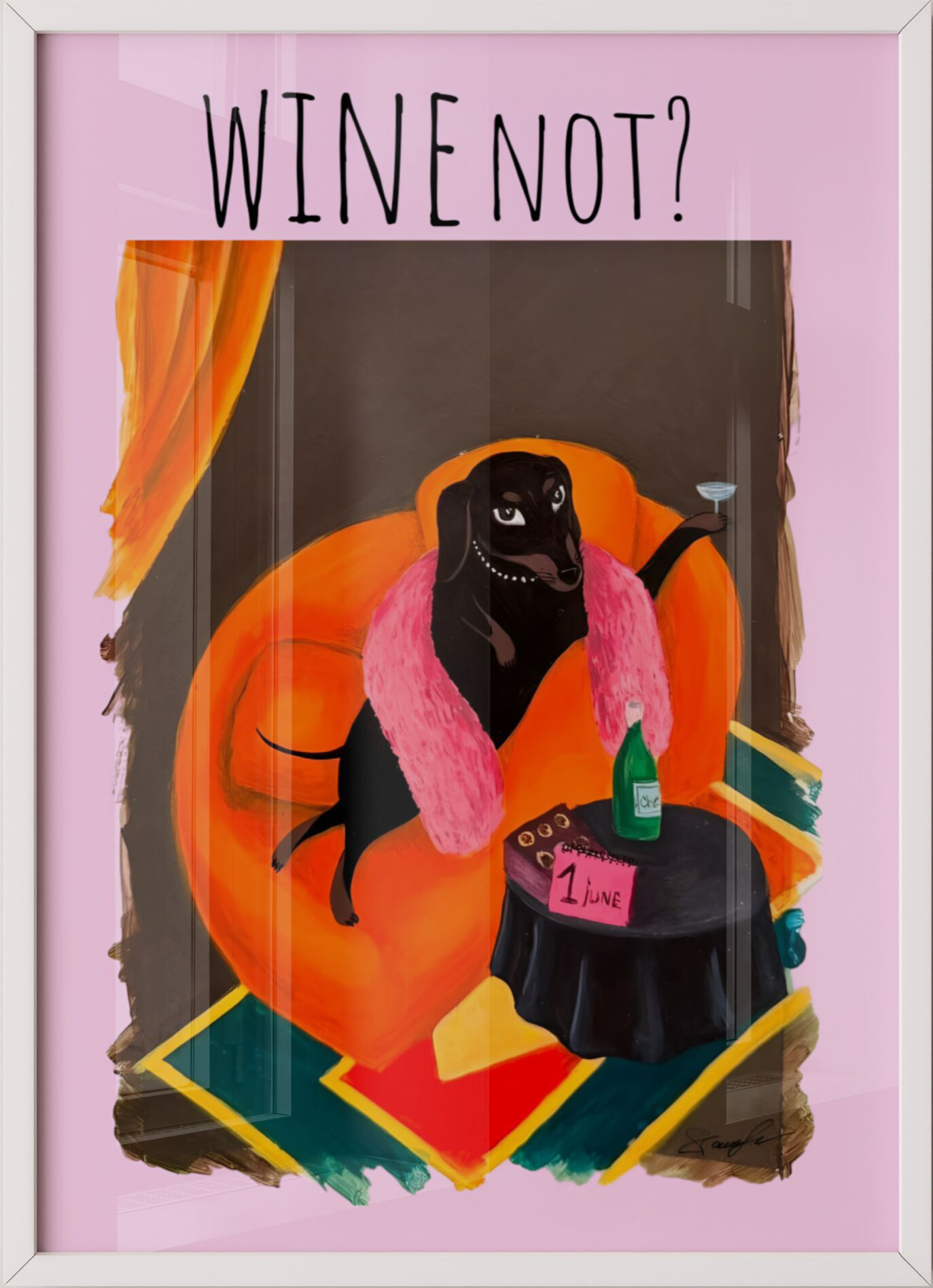 Wine not? Dog