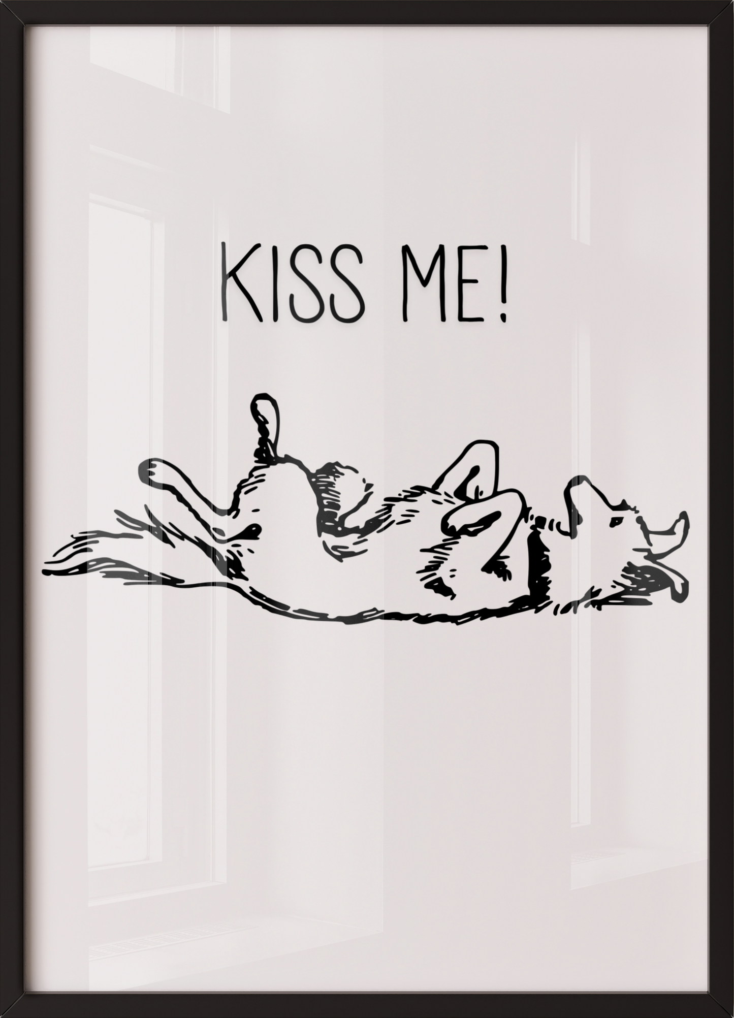 Kiss me! Dog